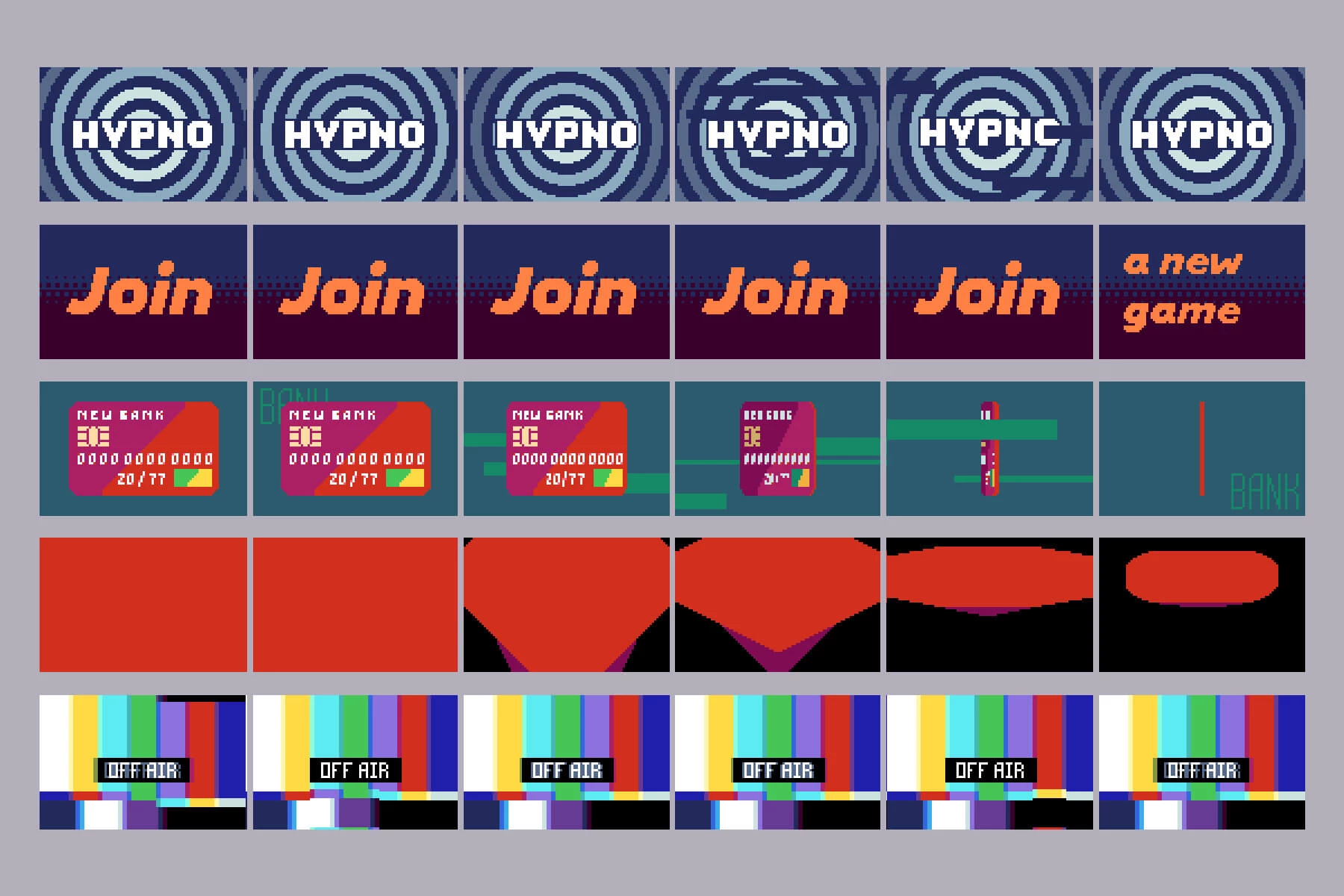 Animated Cyberpunk ADS Pixel Art Pack 2