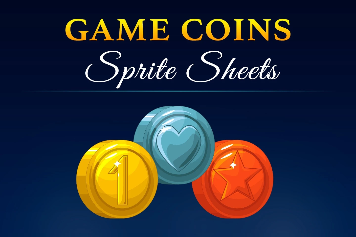 Game Coins Sprite Sheets