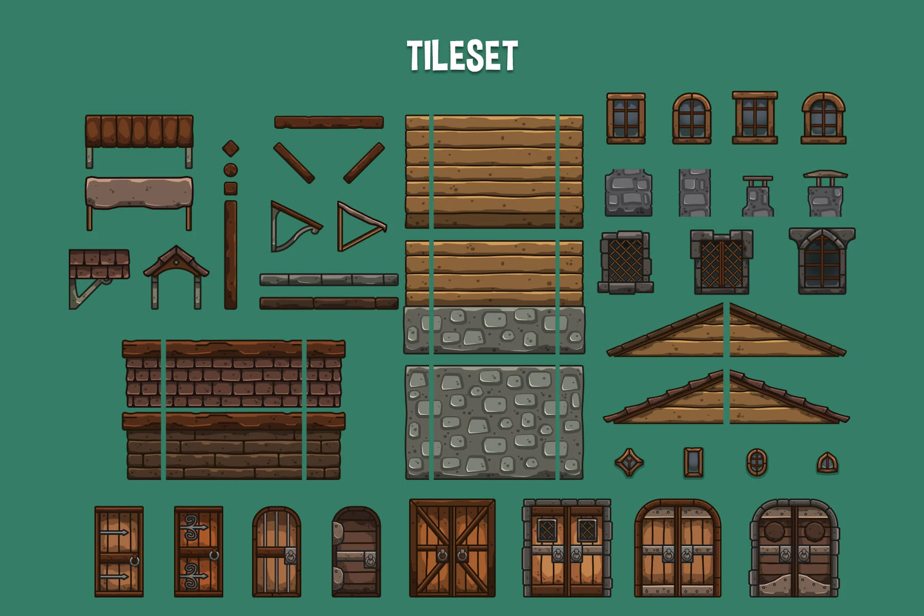 RPG Platformer Game Assets