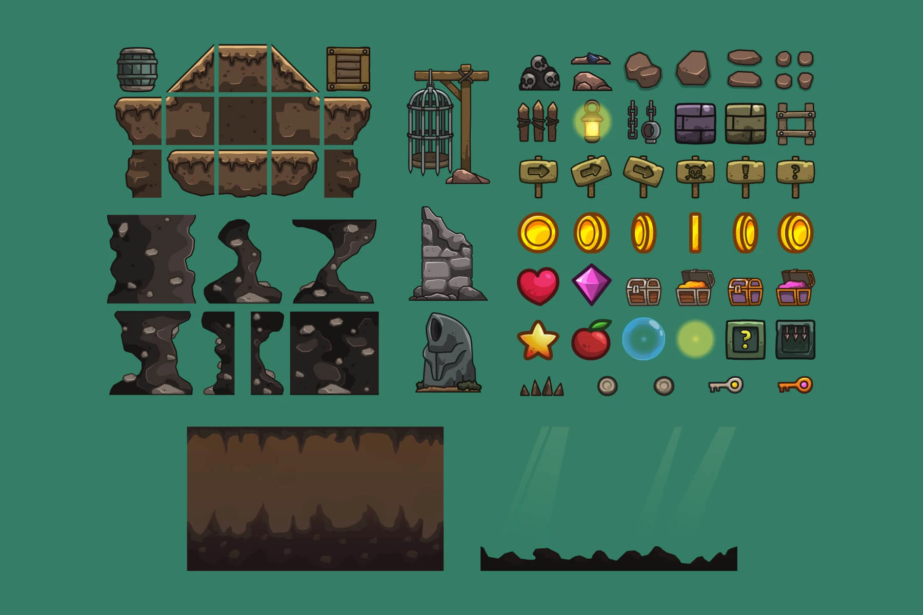 RPG Platformer Game Assets
