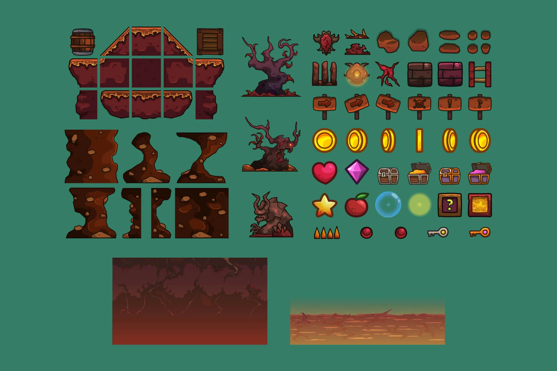 RPG Platformer Game Assets