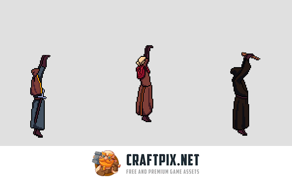 Wizard Pixel Art Sprites Pack 2