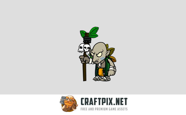 6 Goblin Game Character Sprites Pack