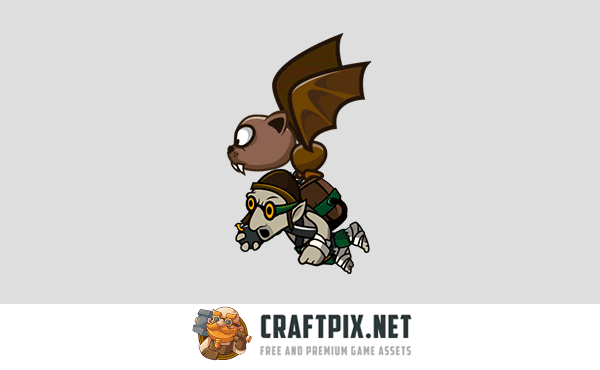 6 Goblin Game Character Sprites Pack