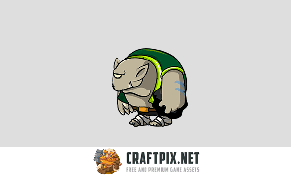 6 Goblin Game Character Sprites Pack