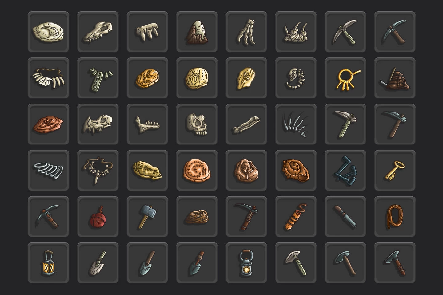 Mining RPG Icon Pack