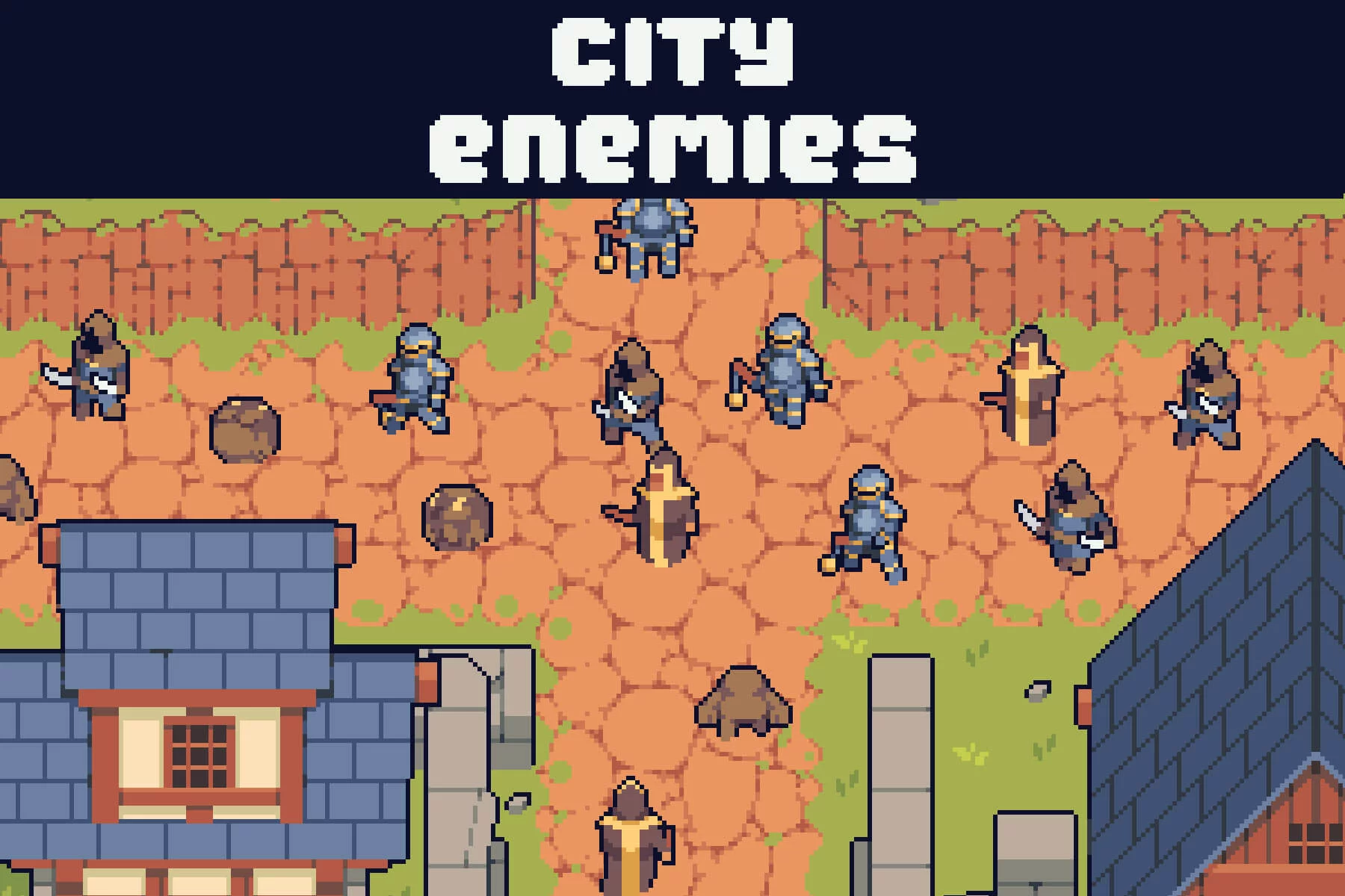 Medieval Enemy for TD Pixel Asset Pack