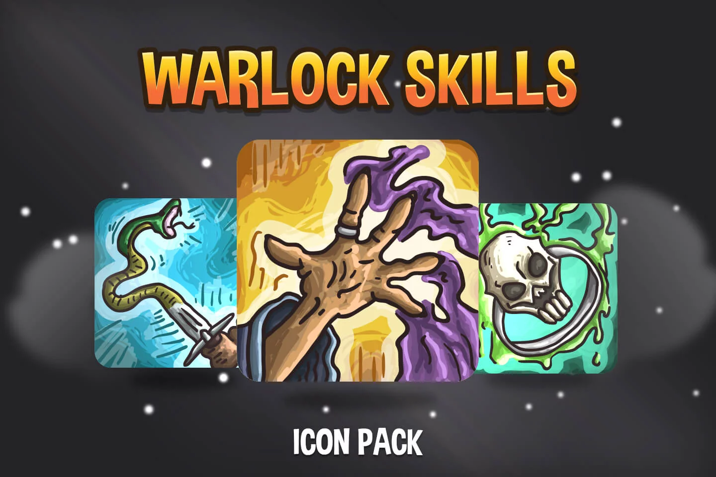 Warlock Skills Game Icons
