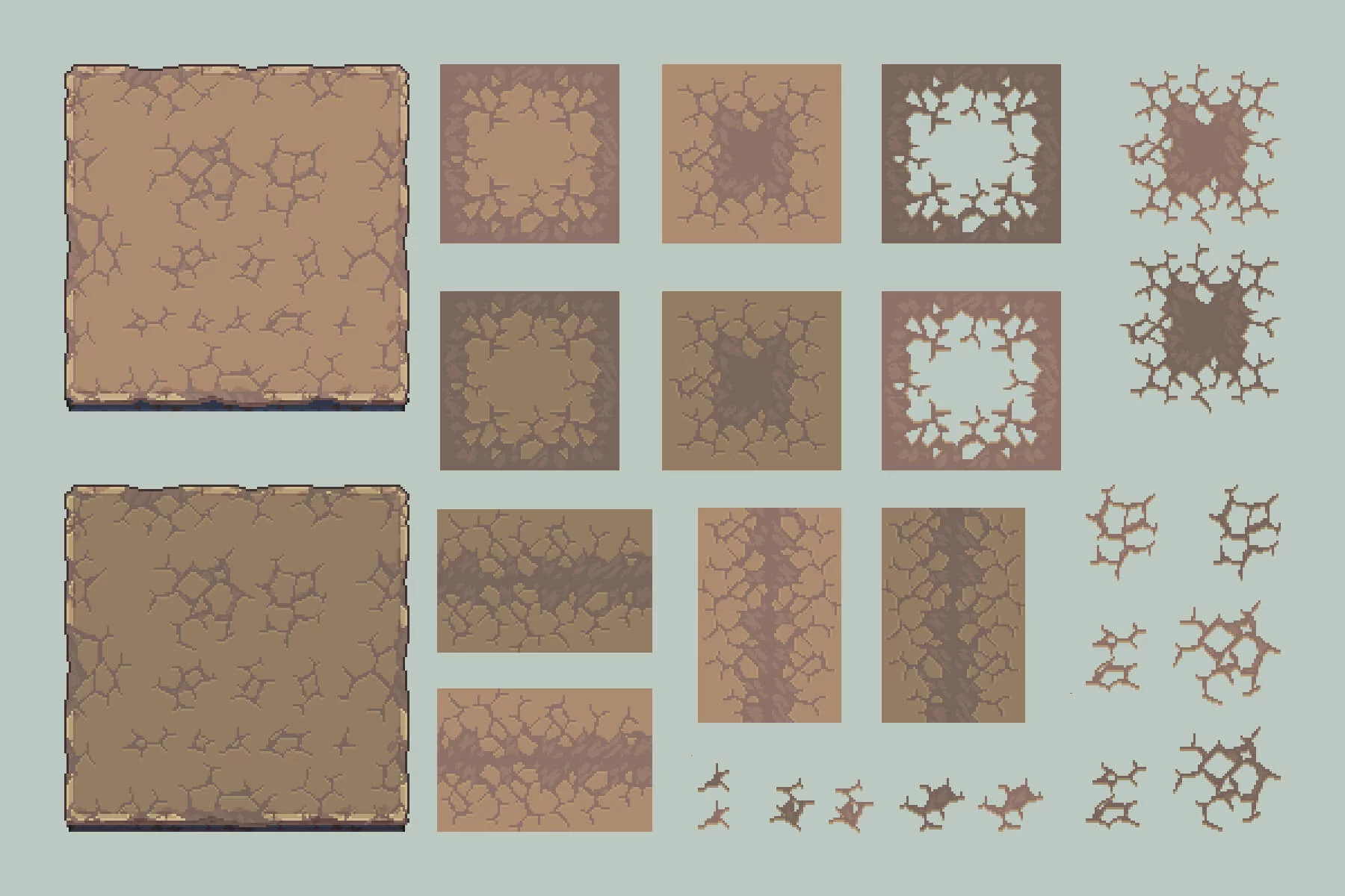 Sewer Tileset and Environment Pixel Art Asset Pack
