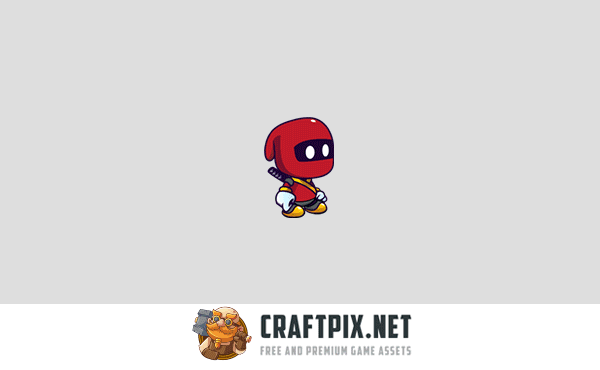 Animated Character Sprites Vector Pack