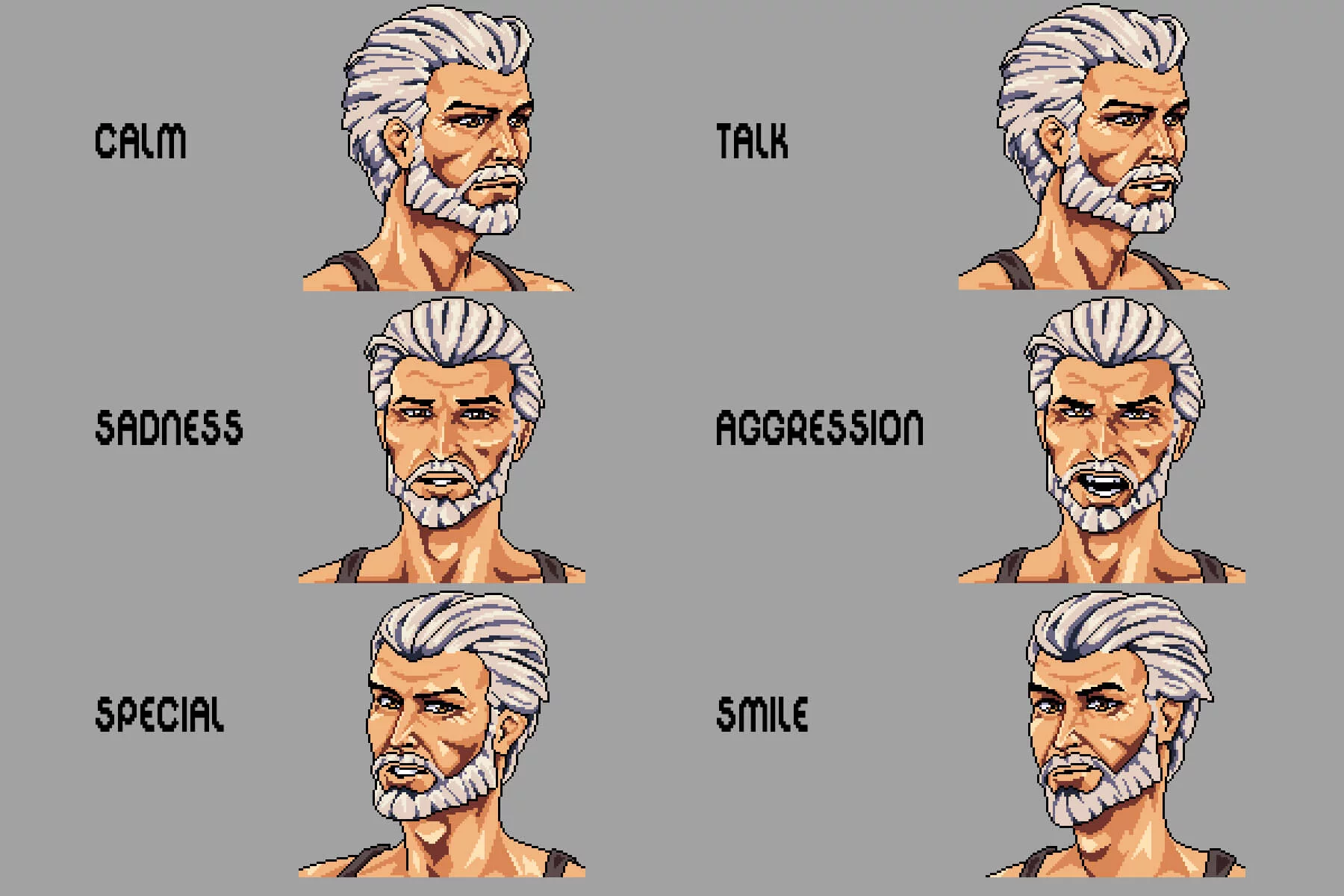 Medieval NPC Avatars Pixel Pack for Dialogue