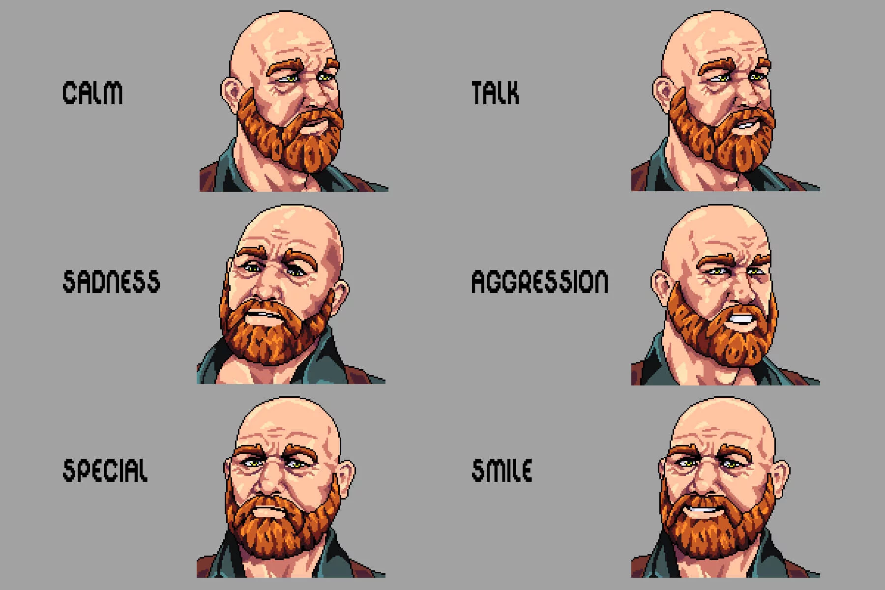 Medieval NPC Avatars Pixel Pack for Dialogue