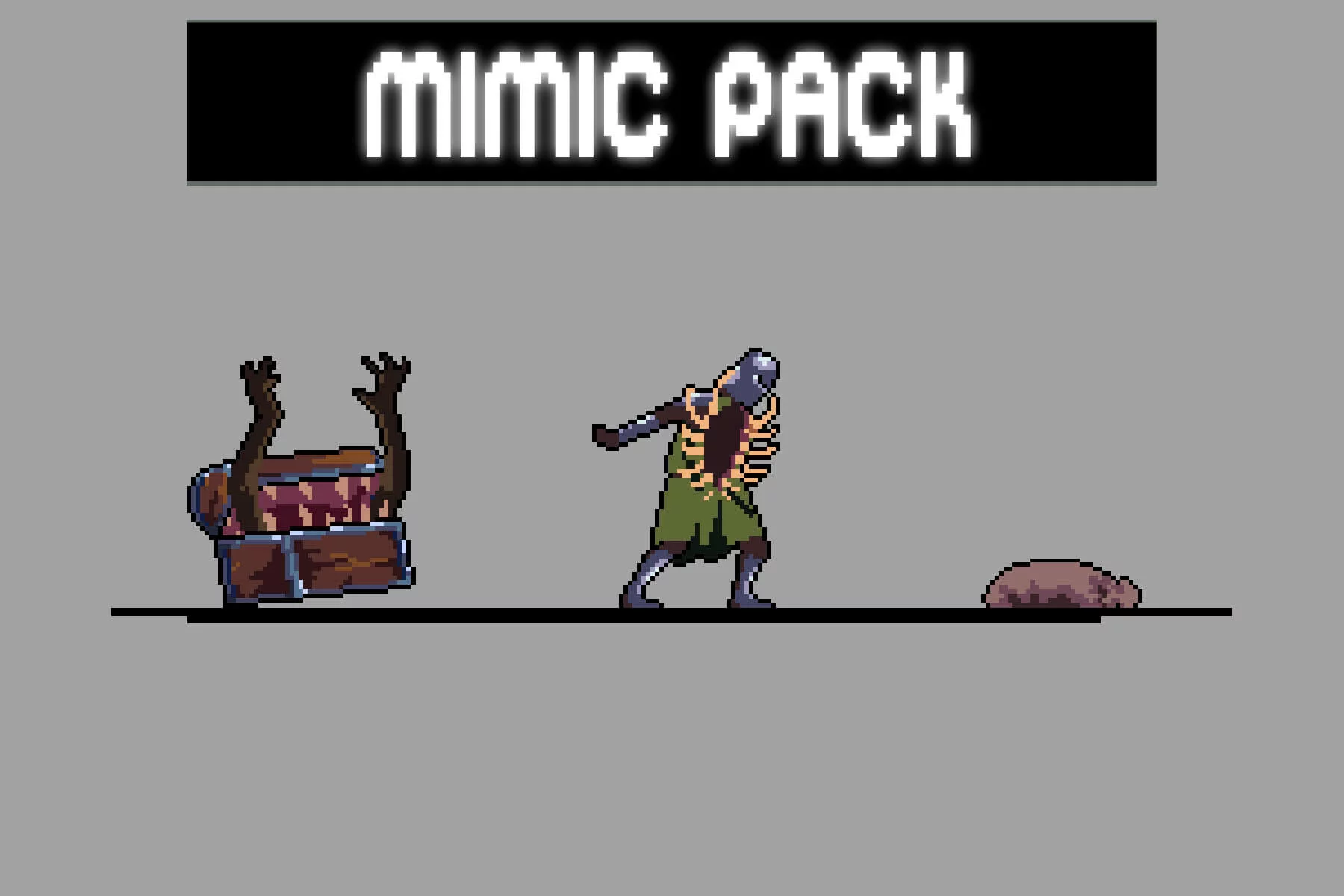 Mimic 2D Pixel Character Sprite Pack