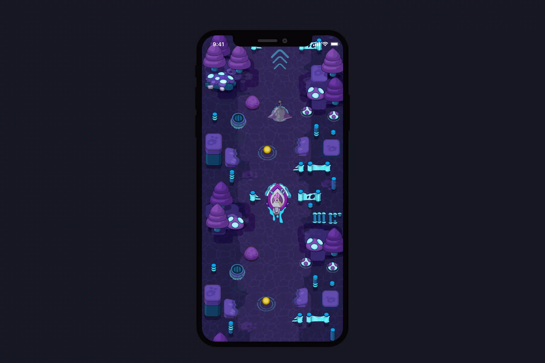 Boat, Water and Earth Tiles Night Theme Game Assets