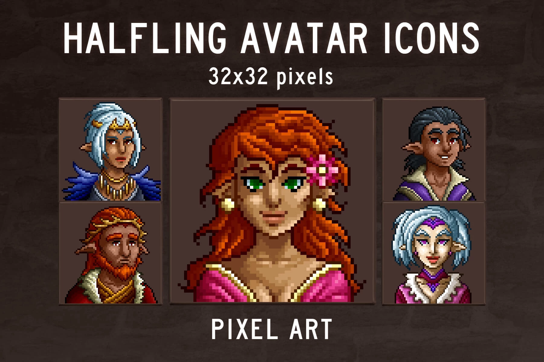 Halfing Avatar Icons