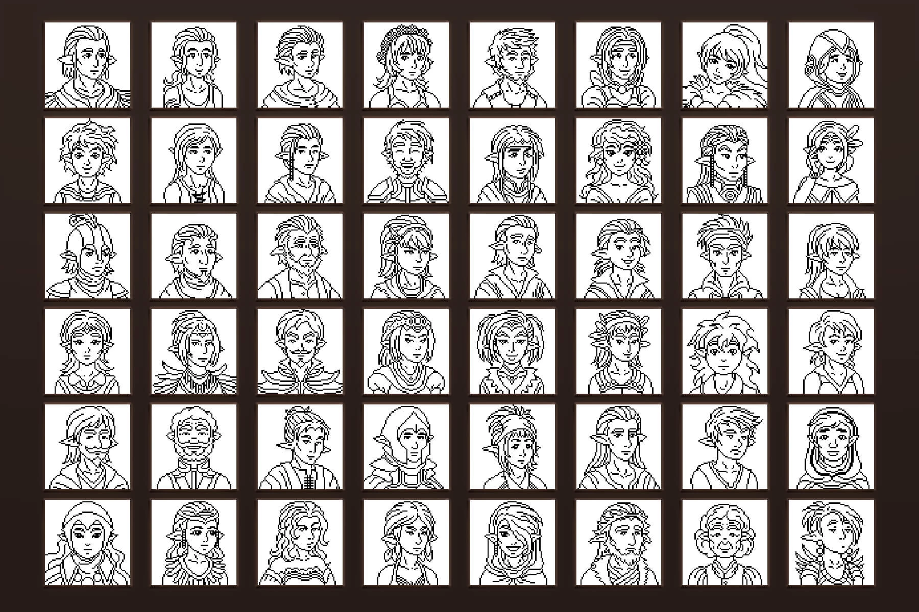 Halfing Avatar Icons