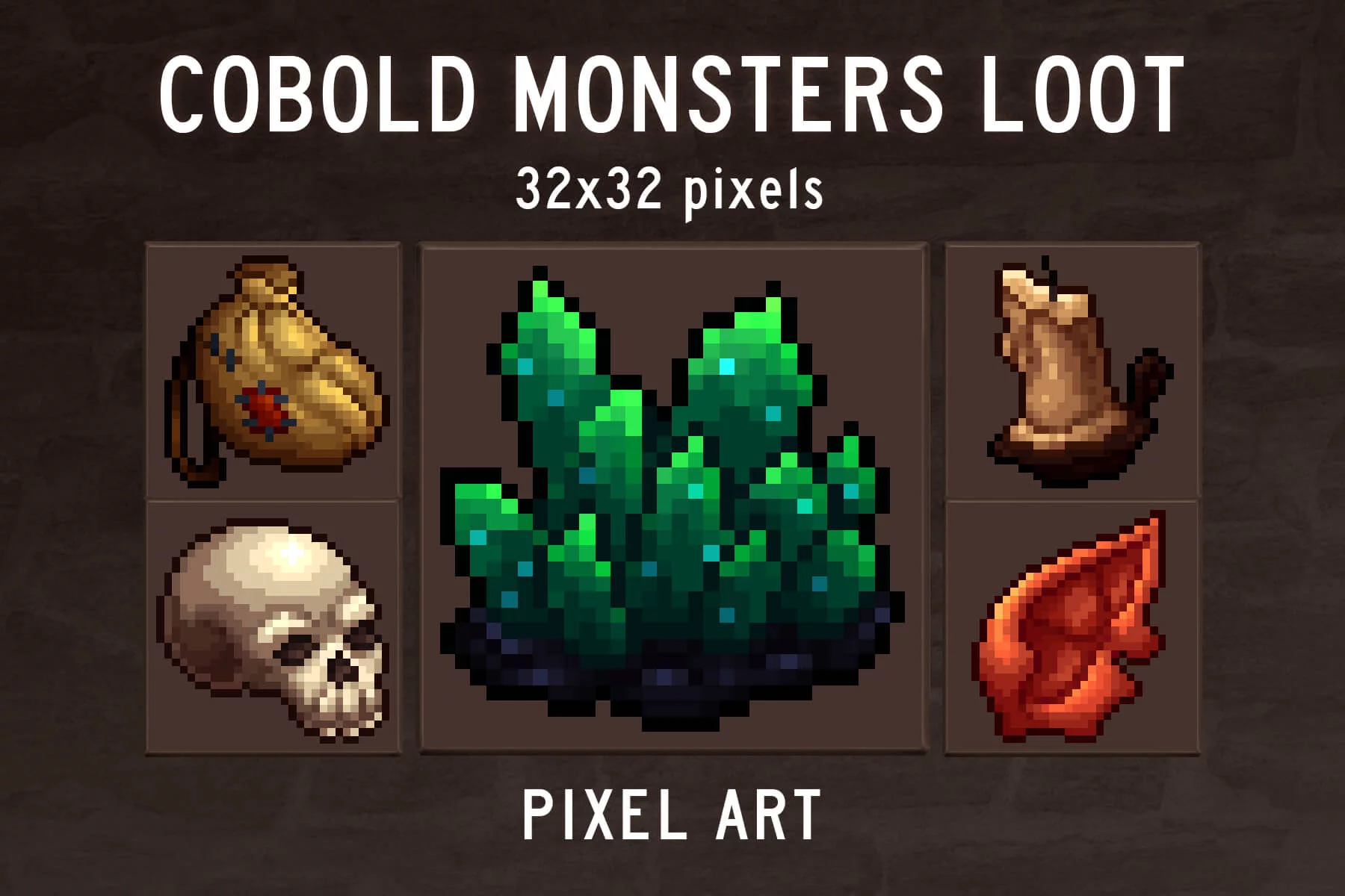 Cobold Loot 32×32 Pixel Icons