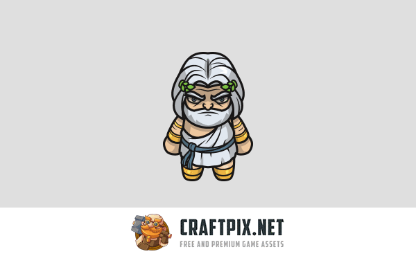 Ancient Mythology Boss Characters Top-Down Asset Pack