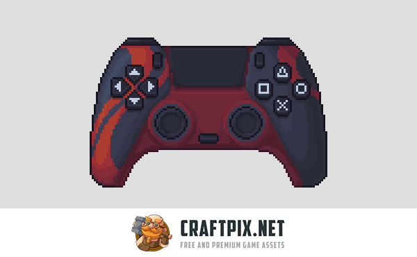 Gamepads and Controllers Pixel Art Asset Pack