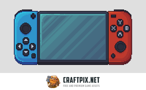 Gamepads and Controllers Pixel Art Asset Pack
