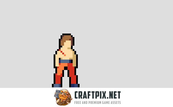 Prisoner Character Sprites Pixel Art