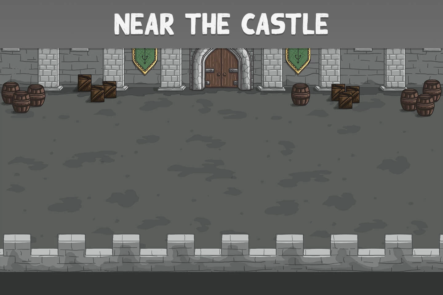 Castle 2D Battle Backgrounds