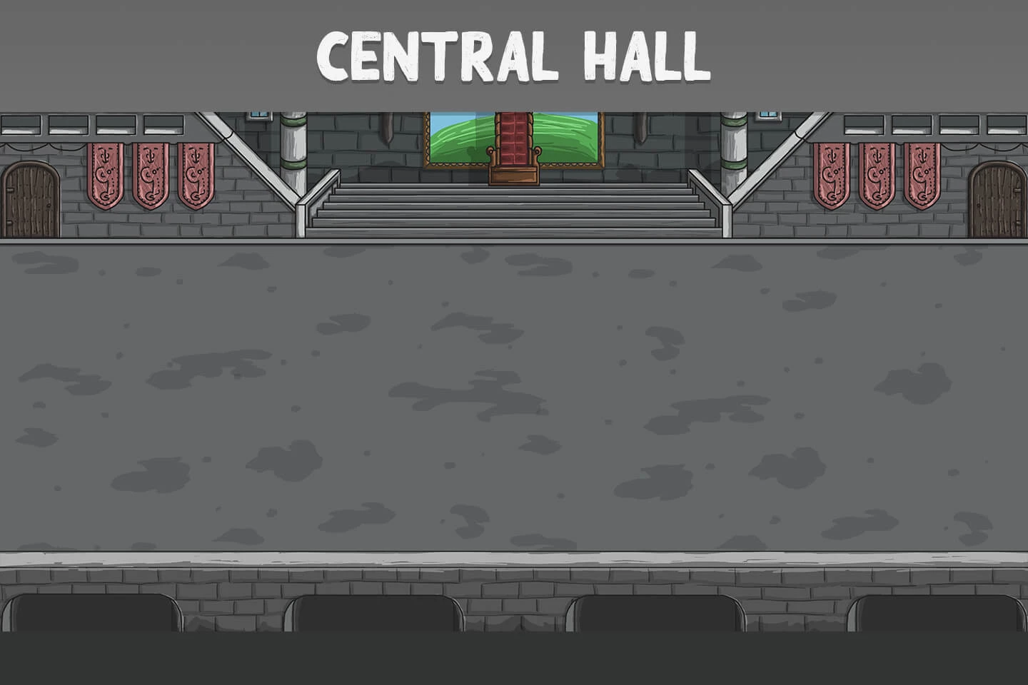 Castle 2D Battle Backgrounds