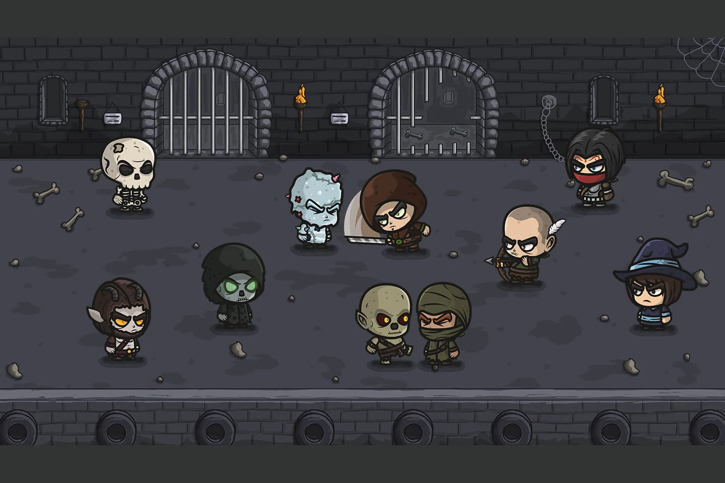 Castle 2D Battle Backgrounds