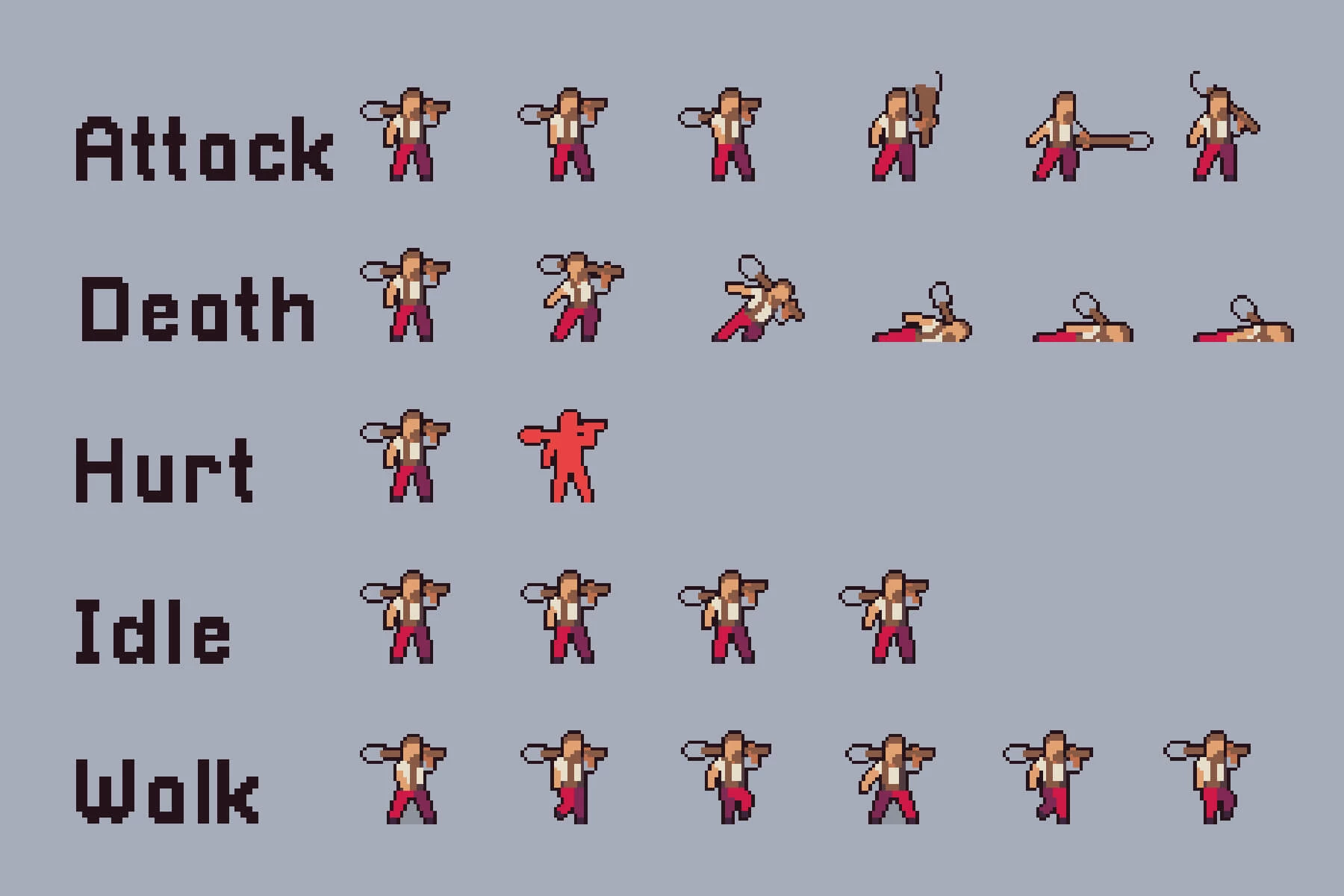 Pirate Pixel Art Sprites Pack