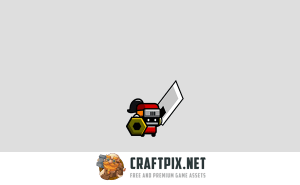 6 Mini Knight Characters