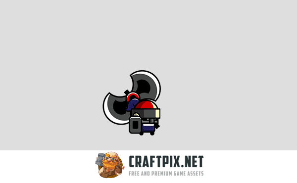 6 Mini Knight Characters