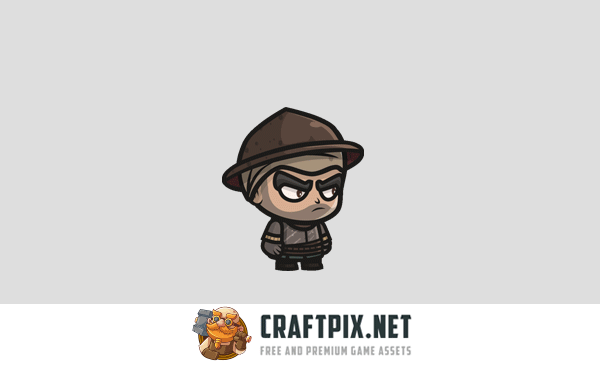 Chibi Mercenaries Character Sprite Pack