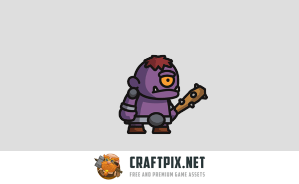 Cyclop Tiny Style 2D Character Sprites