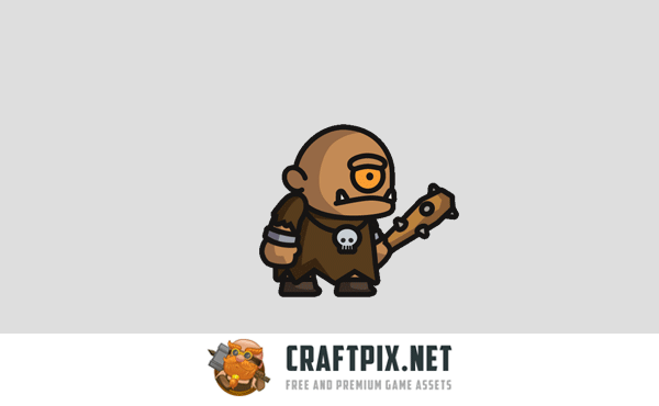 Cyclop Tiny Style 2D Character Sprites