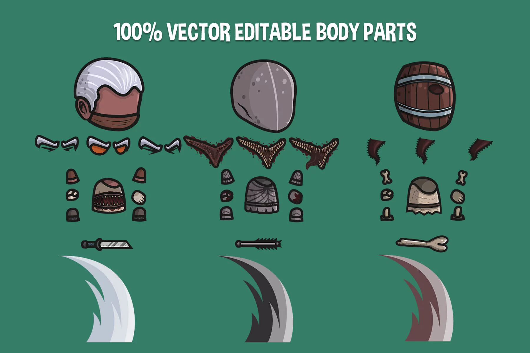 Mimic Chibi Character Sprites