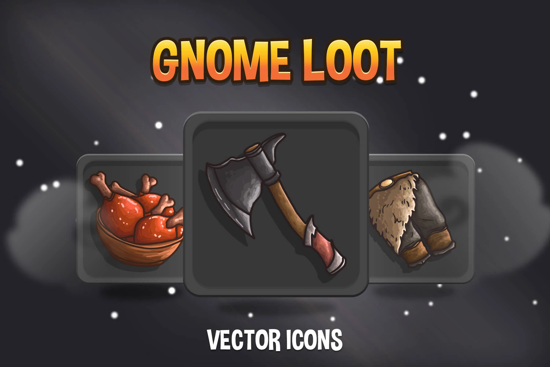 Gnome Loot Game Icons