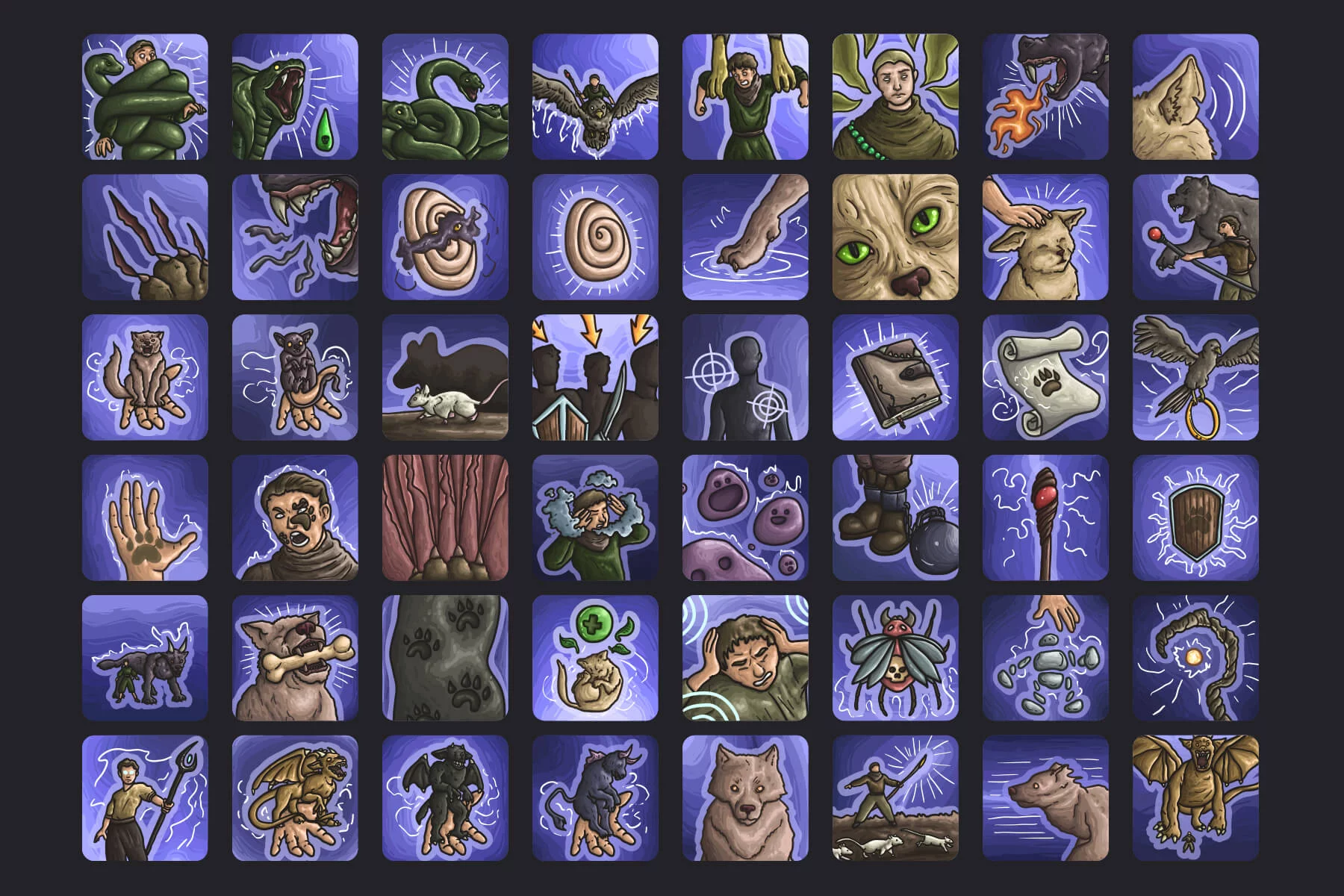 Summoning Skills Icon Pack