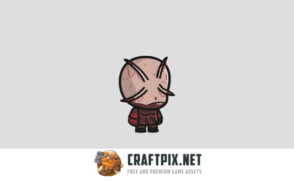 Chibi Blood Demon Character Sprites