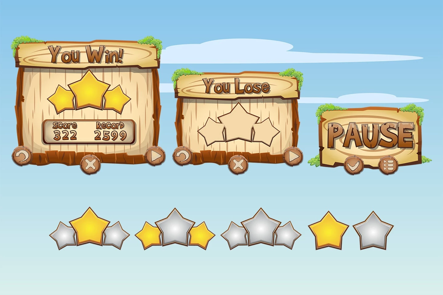 Wooden GUI