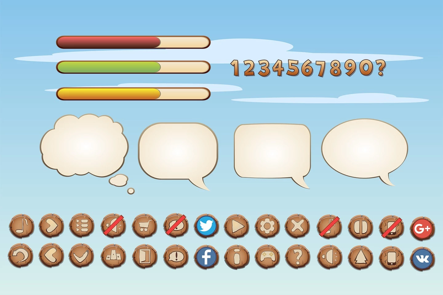 Wooden GUI