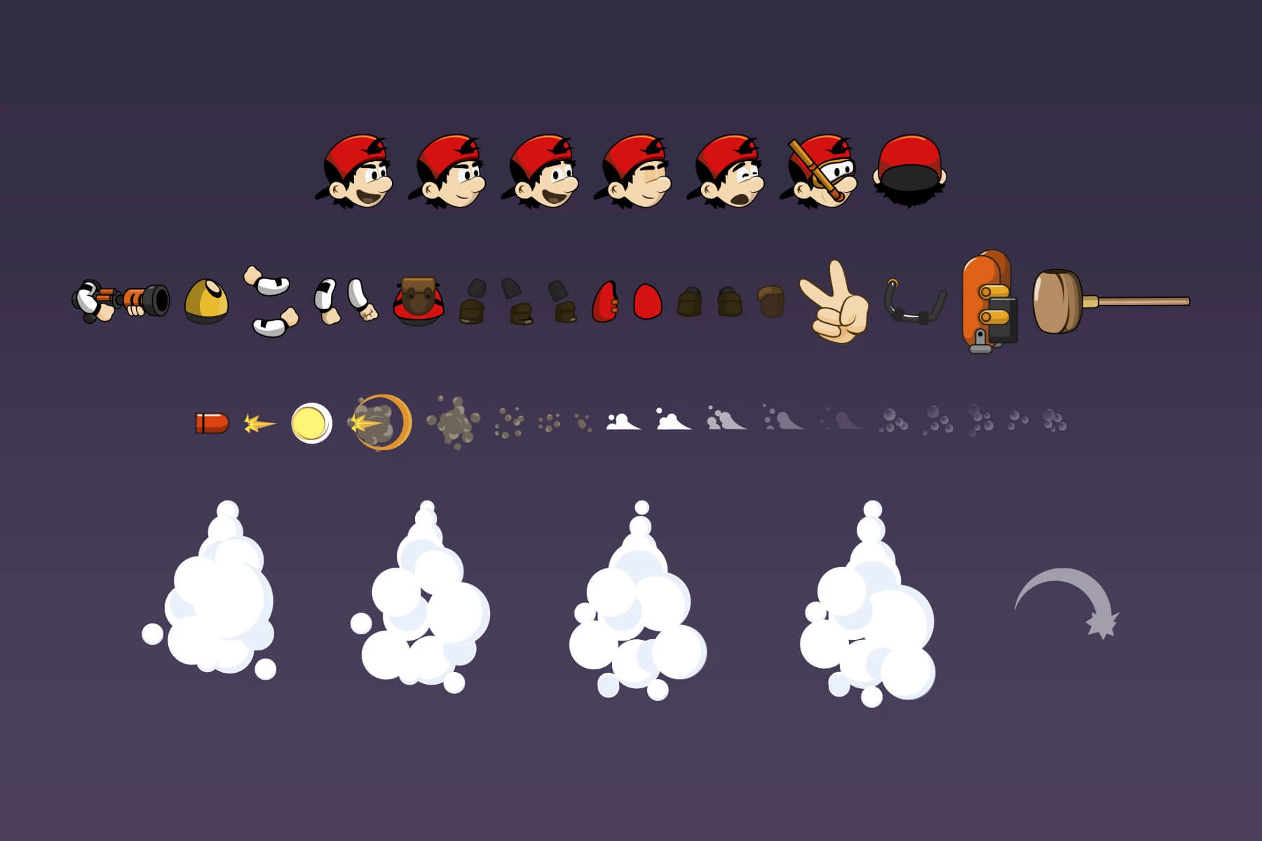 Boy Character Sprites for Platformer