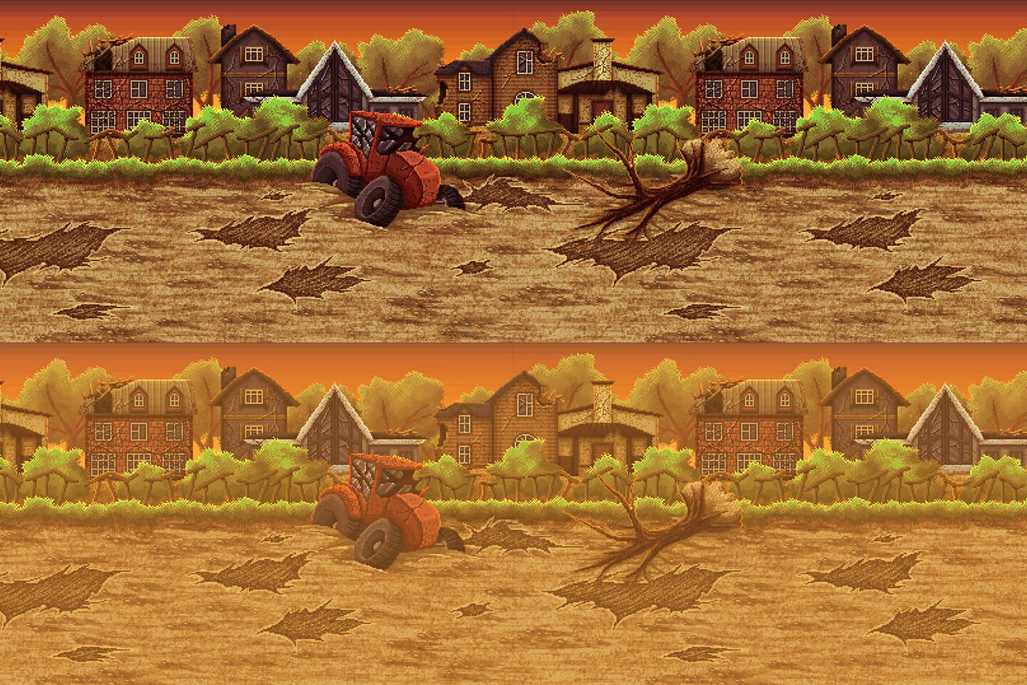 2D Pixel Art Battle Backgrounds