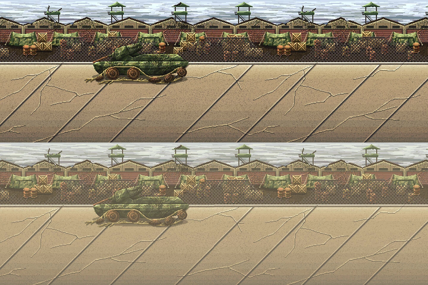 2D Pixel Art Battle Backgrounds