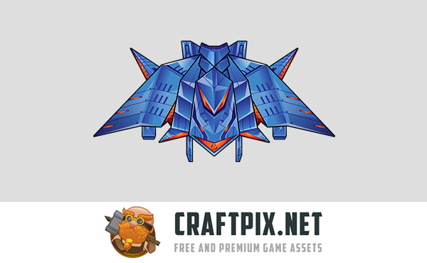 Boss SpaceShip Game Sprites