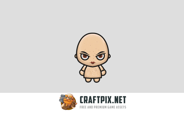 Archer 4-Direction Woman Character Sprites