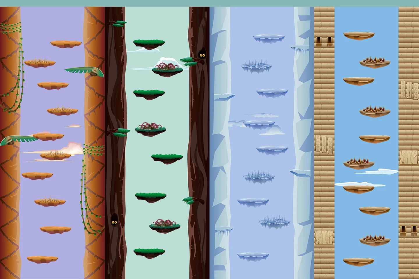 Jump Game Backgrounds