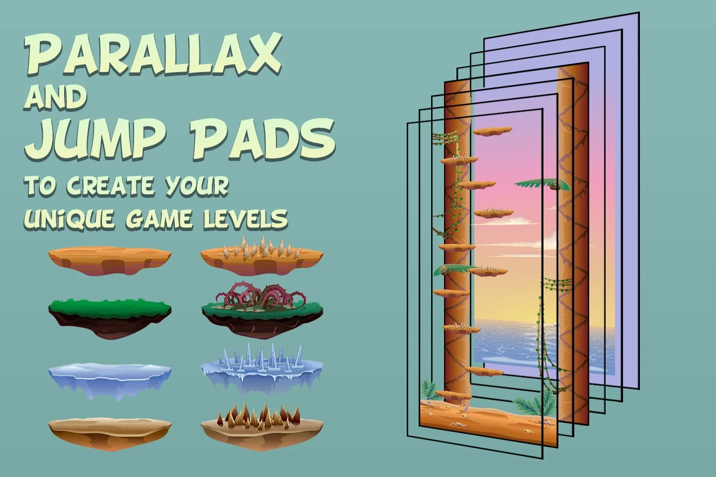Jump Game Backgrounds
