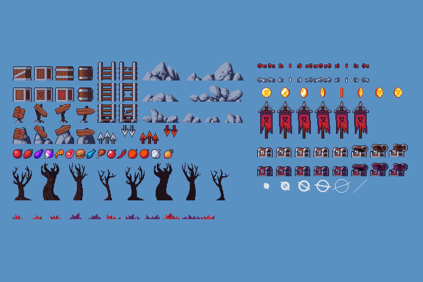 Platformer Game Kit Pixel Art