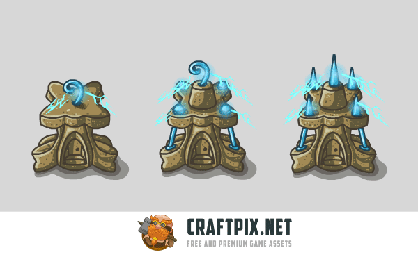 Magic Tower Game Assets