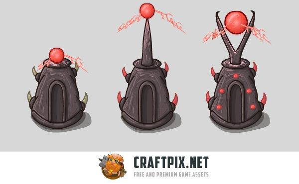 Magic Tower Game Assets